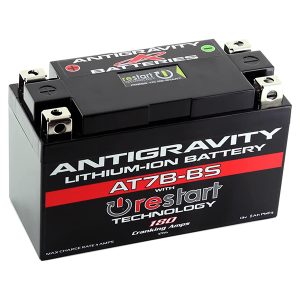 Antigravity AT7B Performance Lithium Motorcycle Powersport Battery with Built-In Jump Starting, 12V 3.5Ah Antigravity AT7B Performance Lithium Motorcycle Powersport Battery with Built-In Jump Starting, 12V 3.5Ah