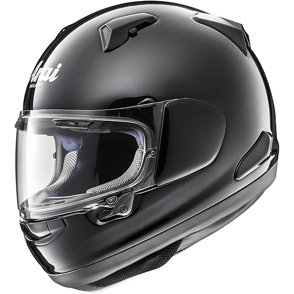 Arai Quantum-X Solid Adult Street Motorcycle Helmet – Diamond Black/Large
