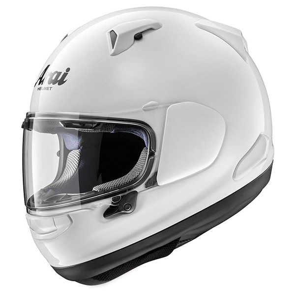 Arai Quantum-X Solid Adult Street Motorcycle Helmet – White/Large
