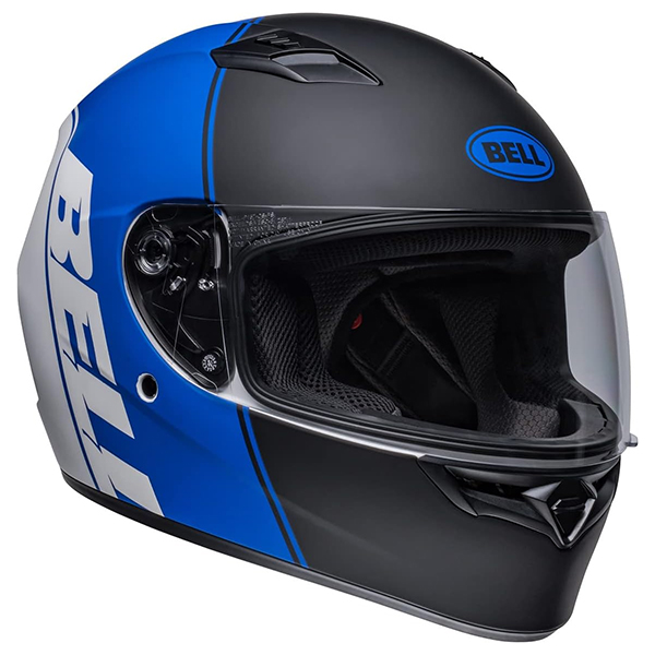 Bell Qualifier Full-Face Helmet Ascent Matte Black/Cyan/White LARGE