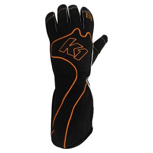 K1 13-RS1-O-M RS1 Reverse Stitch Kart Racing Gloves (Orange/Black, Medium) K1 13-RS1-O-M RS1 Reverse Stitch Kart Racing Gloves (Orange/Black, Medium)