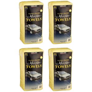 Kirkland Signature Ultra High Pile Premium Microfiber Towels, 36 Pack 16×16 4 Pack Kirkland Signature Ultra High Pile Premium Microfiber Towels, 36 Pack 16x16 4 Pack