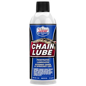 Lucas Oil 10393 Chain Lube Aerosol – 11 Ounce Lucas Oil 10393 Chain Lube Aerosol - 11 Ounce