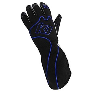 RS1 Reverse Stitch Kart Racing Gloves (Blue/Black, Small) – 13-RS1-B-S RS1 Reverse Stitch Kart Racing Gloves (Blue/Black, Small) - 13-RS1-B-S