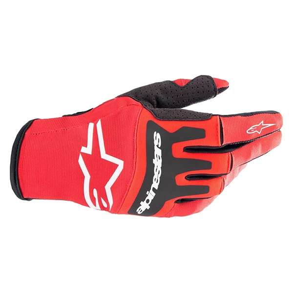 Alpinestars Techstar Gloves (Mars Red White, Medium)